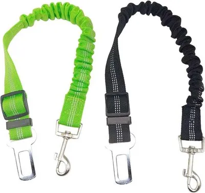 Produktbild von Famanu Hundegeschirr und Sicherheitsgurt Set - Verstellbar und Elastisch für Autos