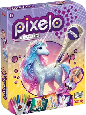Productafbeelding van Pixelo Metallic Creations - Metallic Tekenset - Vanaf 6 Jaar