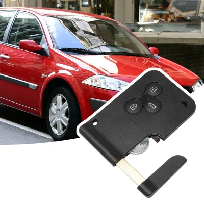 Image de Boîtier de clé à 3 boutons pour Renault Megane 2, Scenic 2, Clio 3