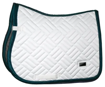 Produktbild von Equestrian Stockholm Schabracke Springen Modern White Dramatic Monday Springschabracke White Full