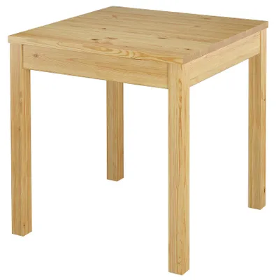 Produktbild von Tisch Esstisch Massivholztisch Küchentisch Kiefer Massiv glatte Beine 90.70-50A
