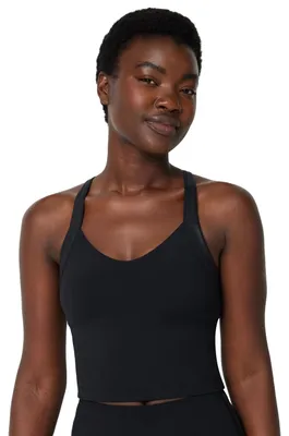 Immagine prodotto di A. Canotta sportiva da donna Essentials Active FormFlex, estremamente morbida, modello crop con supporto leggero