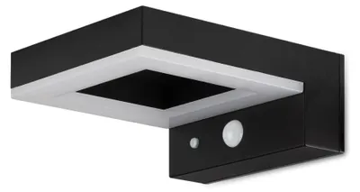 Solar LED Außenleuchte mit Bewegungsmelder, 600 Lumen, IP44