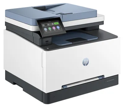 Produktbild von HP Color LaserJet Pro MFP 3302sdw, Laser, Farbdruck, 600 x 600 DPI, A4, Direktdruck, Blau, Grau