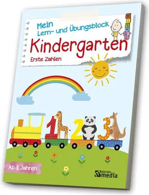 Produktbild von Mein Lern- & ÜbungsblockKindergarten: Erste Zahlen