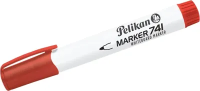 Produktbild von Pelikan 741, 10 Stück(e), Rot, Rundspitze, Rot, Weiß, Rund