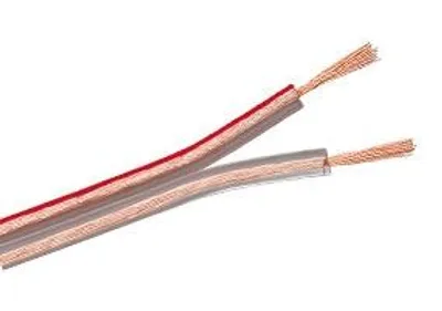 Image de Câble d'enceinte HDSupply SC2400T-25, 25 m, transparent