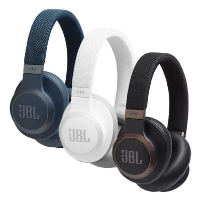 Obrázok produktu pre JBL Live 650BT, Bezdrôtový, 20 - 20000 Hz, Hovor / hudba, 260 g, Slúchadlá s mikrofónom, Biela