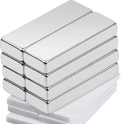 Produktbild von Starke Neodym-Magnete 30x10x5mm selbstklebend rechteckig