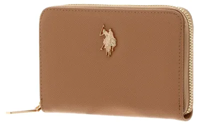 Produktbild von U.S. POLO ASSN. Geldbörse Jones Zip Wallet Camel hellbraun