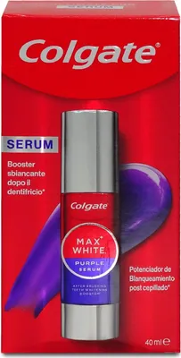 Produktbild von Colgate Max Booster Aufhellung white max, purple Serum, 40ml