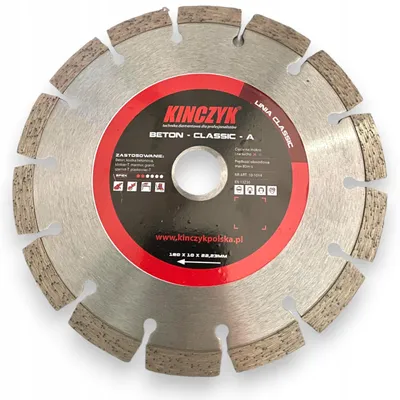 Produktbild von Kinczyk Diamanttrennscheibe 180mm Beton CLASSIC A