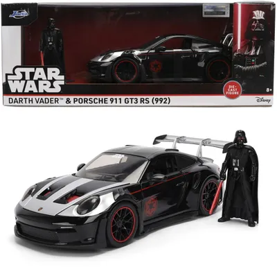 Produktbild von Jada Star Wars Darth Vader Porsche 911 1:24