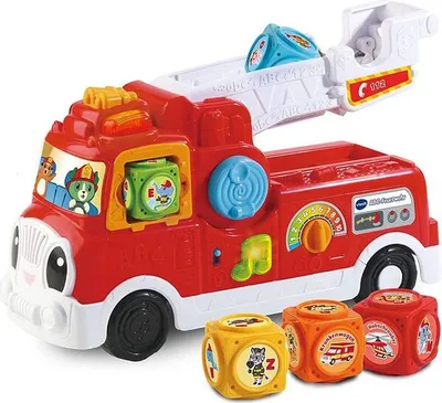 Produktbild von VTech 80 608304 ABC Feuerwehr für Mädchen und Jungen ab 1 bis 4 Jahren