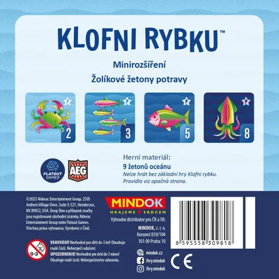 Zdjęcie produktu dla Mindok Klofni rybku – mini rozszerzenie żetony żywności