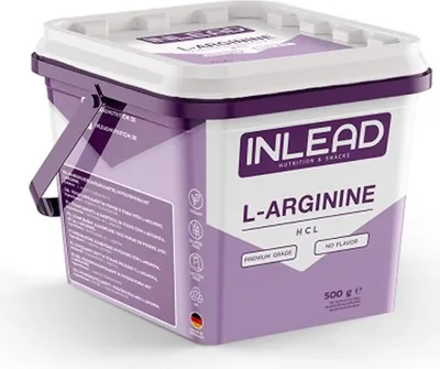 Produktbild von Inlead L-Arginin HCL (500g) Unflavoured - Aminosäuren - Arginin