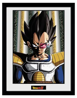 Produktbild von Dragon Ball - Gerahmter Druck DBZ/"Vegeta" (30x40)
