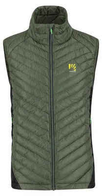 Productafbeelding van KARPOS 2501157-024 SAS, plat vest, sportvest voor heren, kleur: THYME/BLACK SAND, maat: M