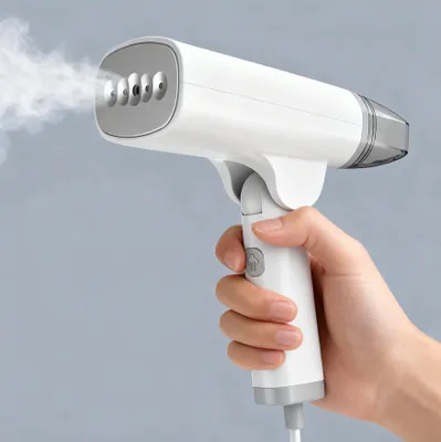 Produktbild von Hand-Dampfglätter 1300W, Faltbares Reisebügeleisen & Tragbare Dampfbürste (10s Schnellaufheizung, Leichtgewicht) für Kleidung Reise & Urlaub