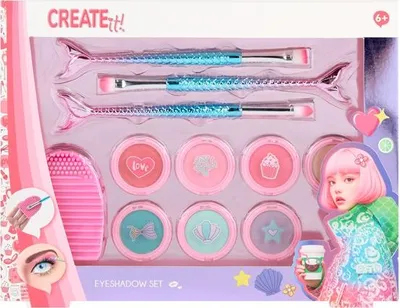 Produktbild von Kreatives Schminkset für Kinder Create It! – 11 Teile Spaßpaket
