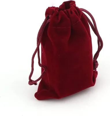 Produktbild von Samtbeutel Schmuckbeutel Samtsäckchen Hochzeit Party Geschenksäckchen,10 Stück