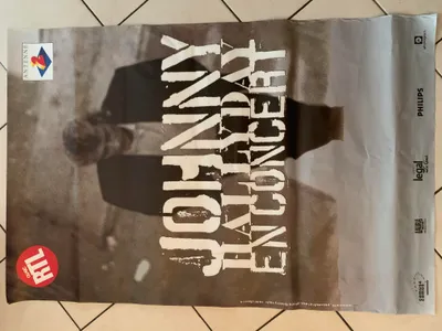 Zdjęcie produktu dla Johnny HALLYDAY - Trasa koncertowa 1993 - Plakat - 80x120 cm