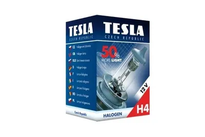 Obrázek produktu pro 1x žárovka TESLA B30401 H4 do světlometů 60/55W 12V P43t