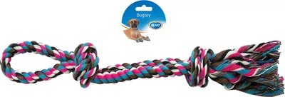 Produktbild von Duvo+ Hundespielzeug Knot Baumwolle 2 Knoten und Schlinge