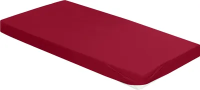 Produktbild von IRISETTE CLASSIC-JERSEY SPANNBETTTUCH JUPITER 0008 bordeaux 190 x 200 cm