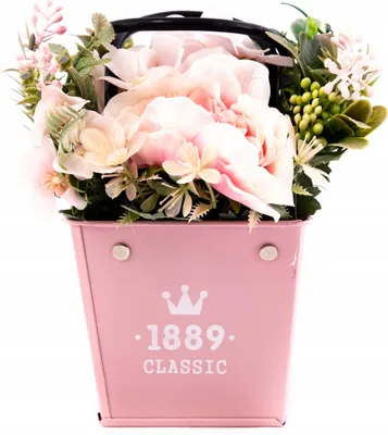 Produktbild von Künstlicher Blumenstrauß im Topf 18cm - Bunte Deko - Realistisch, Langlebig & Pflegeleicht