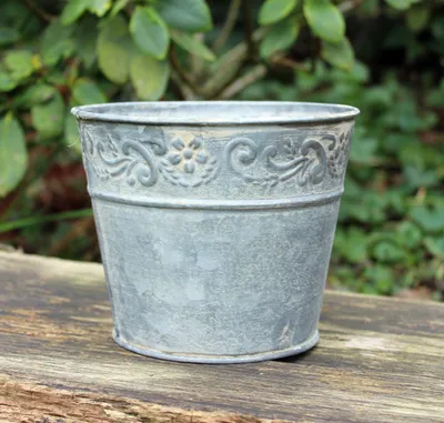 Produktbild von Blumentopf Pflanzgefäß Zink