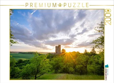 Produktbild von CALVENDO Puzzle Burgruine Arnstein | 2000 Teile Lege-Größe 90x67cm Foto-Puzzle für glückliche Stunden