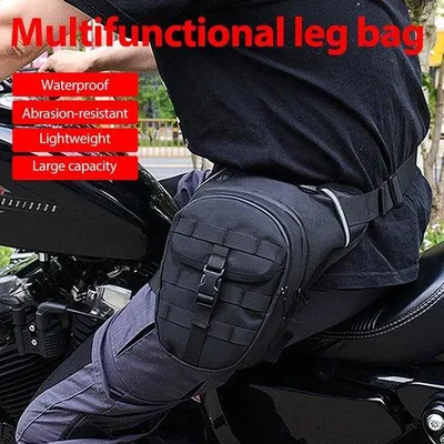 Produktbild von Taktische Rucksacke, Motorradtaschen, Militärische Heuptaschen, Outdoor, multifunktionale Rucksäcke, Heuptaschen, Windschutzscheibenbeutel, Riemenbeutel, Werkzeugtaschen, Fahrrad, Wandern, schwarz