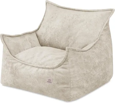 Obrázok produktu pre Detské kreslo MISIOO Roya Chenille – detské kreslo do detskej izby, mäkký detský vak na sedenie, podlahové kreslo typu bean bag, prémiová čenila, 80 x 73 x 58 cm