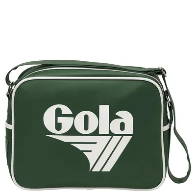 Produktbild von Gola Redford Bag Uni Messenger Tasche Dunkelgrün/Weiß (Bottle Green/White), CUB901-NF - Gr. One Size