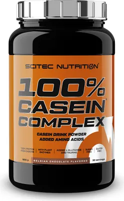 Produktbild von Scitec Nutrition 100% Casein Complex 920g belgische Schokolade