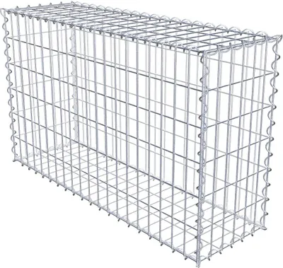 Immagine prodotto di Gabbione 100 cm x 60 cm x 30 cm (L x H x P), maglia 5 cm x 10 cm, spirale