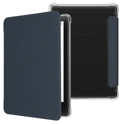 Produktbild von kwmobile E-Reader Schutzhülle kompatibel mit Amazon Kindle Paperwhite (2024)/Colorsoft Hülle - Kunstleder Case mit Auto Sleep/Wake Funktion für