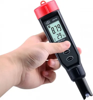 Obrázek produktu pro Měřič pH a teploty ATC tester s automatickou kalibrací GM760