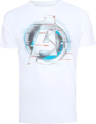 Image de L|AVENGERS Marvel Endgame Quantum T-shirt homme FBMTS418WHT