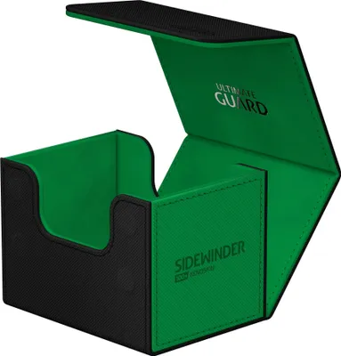 Immagine prodotto di Ultimate Guard Sidewinder 100+ Synergy - Pojemnik na Karty Zielono-Czarny