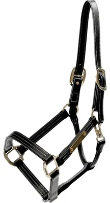 Immagine prodotto di Kentucky Horsewear Cavezza in pelle Wellington Cavezza in pelle nera completa