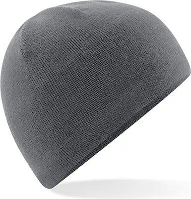 Produktbild von Beechfield B501 | Water Repellent Active Beanie - Farbe: Graphite Grey - Größe: One Size