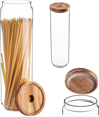 Image de KADAX Récipient en verre avec couvercle 1550ml