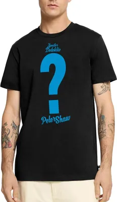 Produktbild von Spreadshirt Die Drei Fragezeichen Peter Shaw Kostüm Karneval Männer Premium T-Shirt, XS, Schwarz