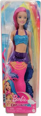 Zdjęcie produktu dla Barbie Dreamtopia Mermaid, Lalka modowa, Damski, 3 lat(a), Dziewczyna, 305 mm, Wielobarwny