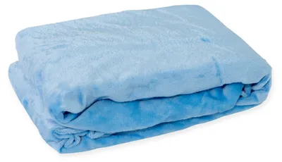 Produktbild von Spannbettlaken Cashmere Touch - extra weich und warm 140-160 x 200 cm blau extra weich und warm