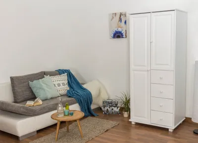 Produktbild von Kleiderschrank Kiefer Lackiert