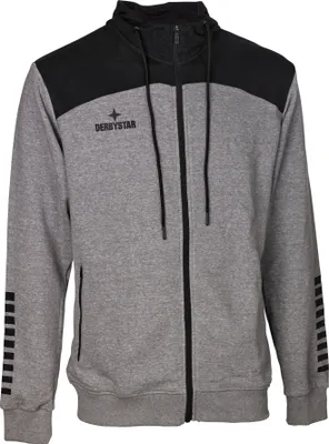 Produktbild von Derbystar Kapuzen-Sweatjacke Ultimo v23 blau schwarz L