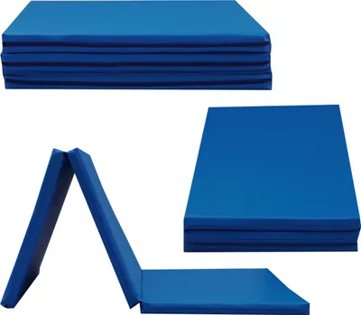 Image de Tapis de gymnastique 195x85 bleu